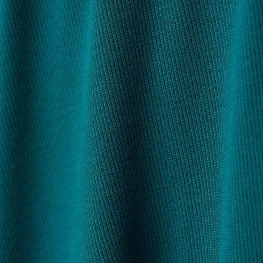 G.I.L.I. Dramatic Hi-Low Rib Knit Tunic teal green color - Picture 8 of 8